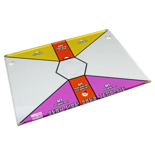 Aerospace Fire Arc Template Compatible with the BattleTech - Image 2