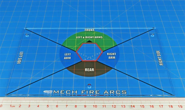 Mech Fire Arc Template Compatible with the BattleTech - Image 4