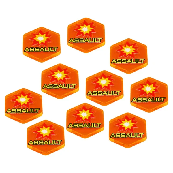 Premium Printed Mecha Assault Tokens (10) - Image 2