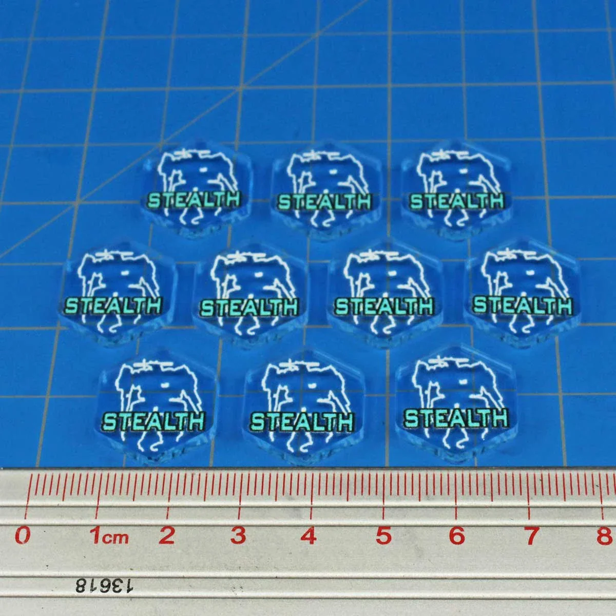 Premium Printed Mecha Stealth Tokens (10) - Image 3