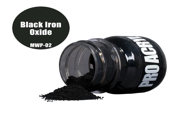 PRO Acryl Weathering Pigments 02 - Black Iron Oxide - Image 2