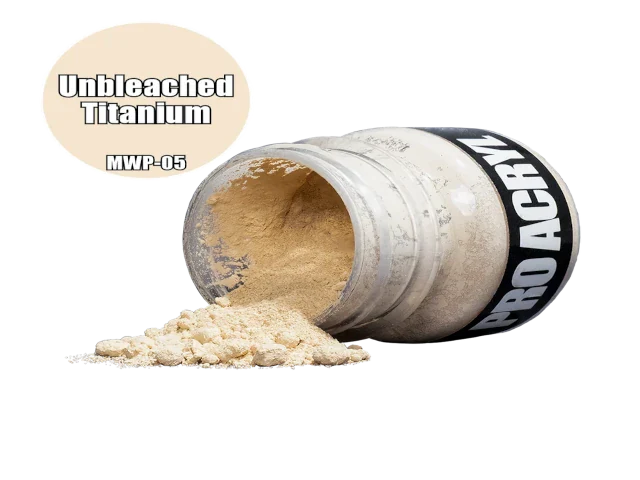 PRO Acryl Weathering Pigments 05 - Unbleached Titanium - Image 2