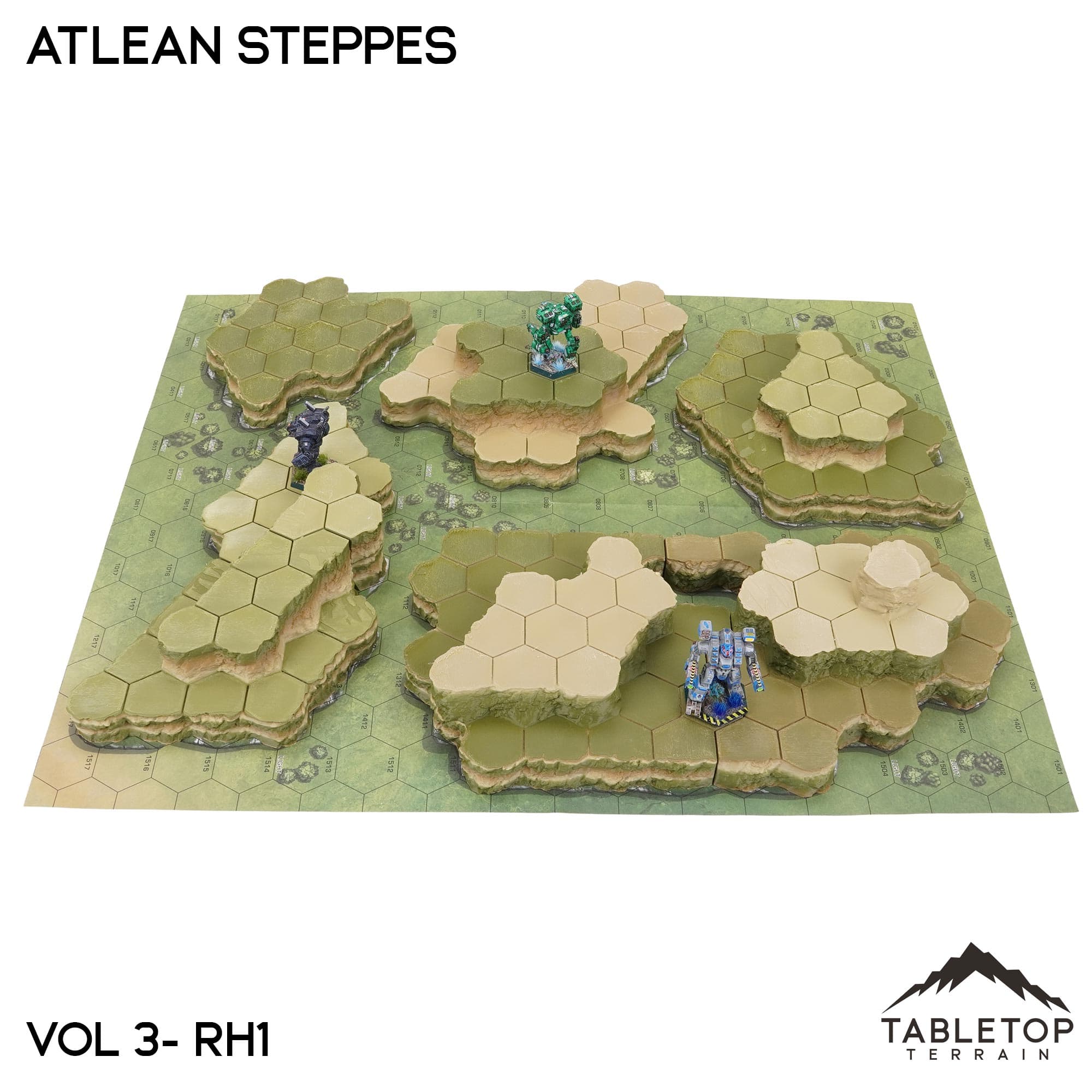 Rolling Hills #1 Compatible Map Hill Sets - Atlean Steppes - Image 3