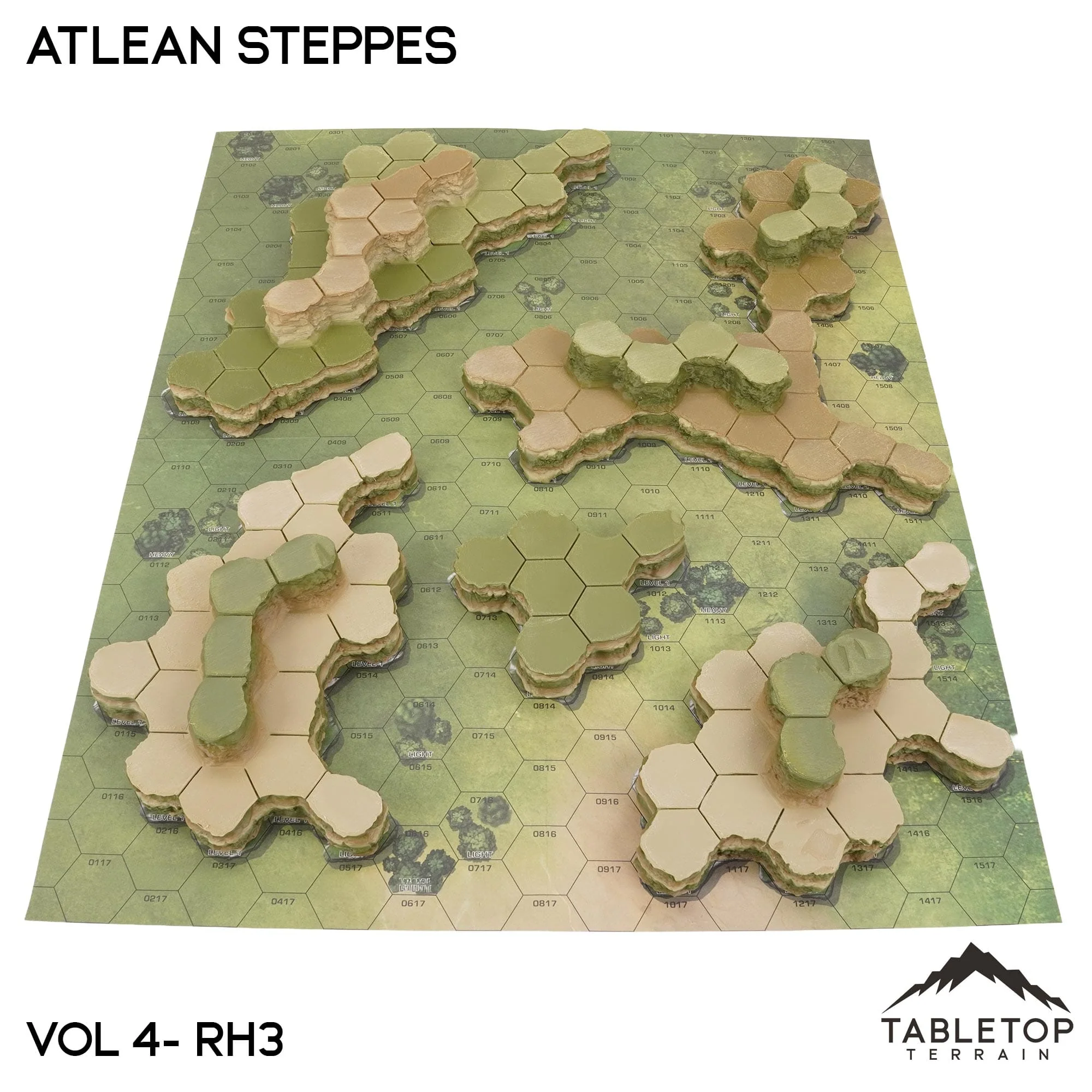 Rolling Hills #3 Compatible Map Hill Sets - Atlean Steppes - Image 2