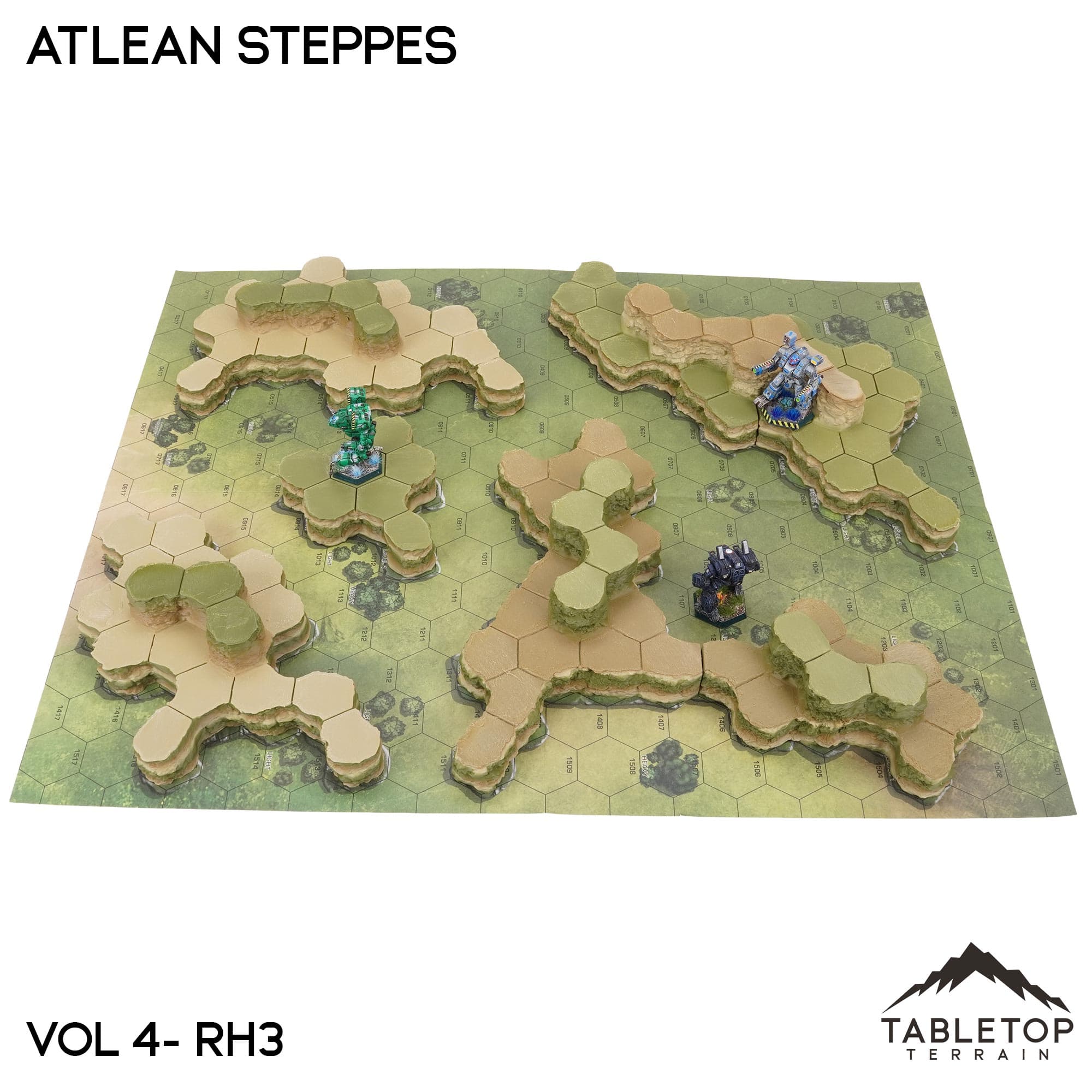 Rolling Hills #3 Compatible Map Hill Sets - Atlean Steppes - Image 3