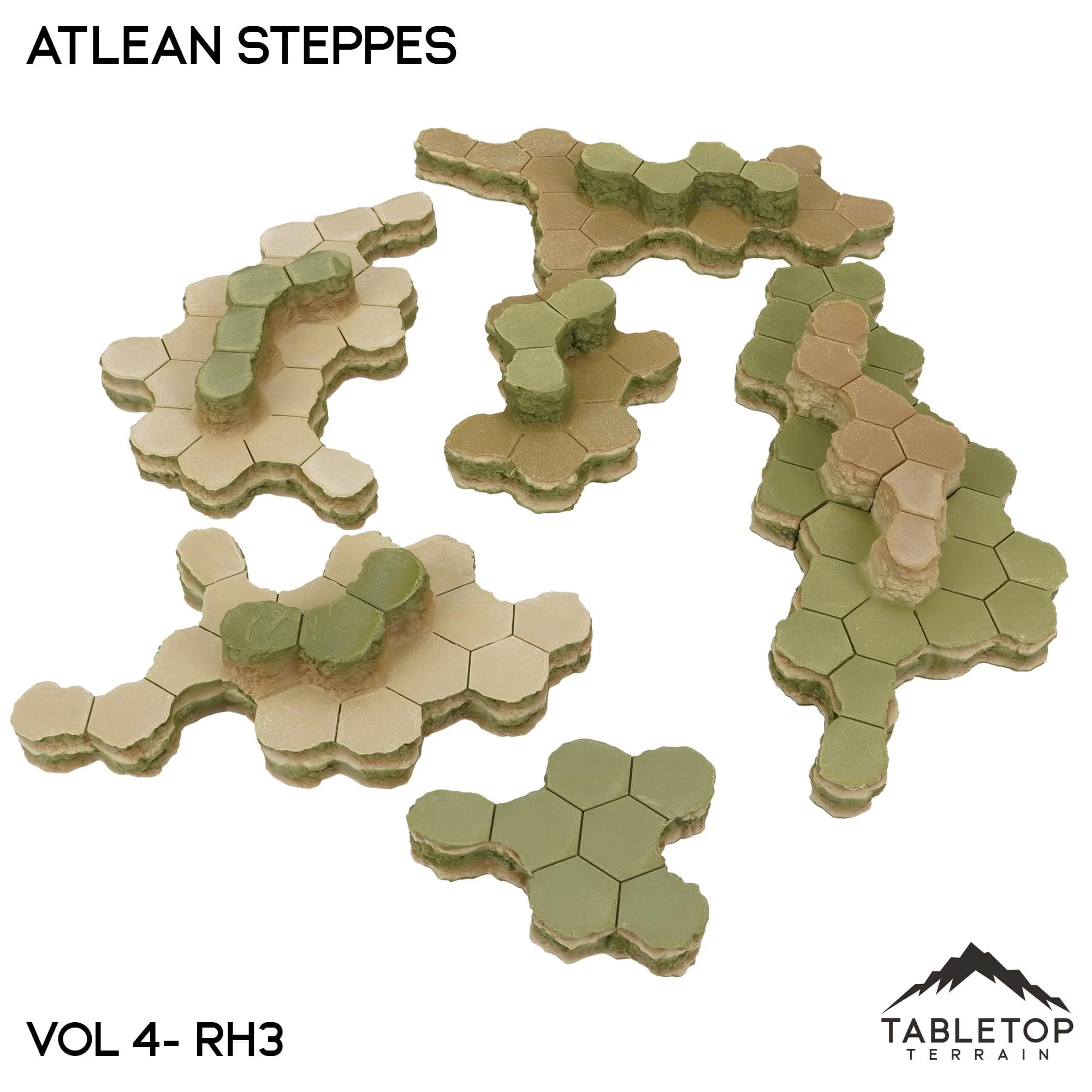 Rolling Hills #3 Compatible Map Hill Sets - Atlean Steppes - Image 4