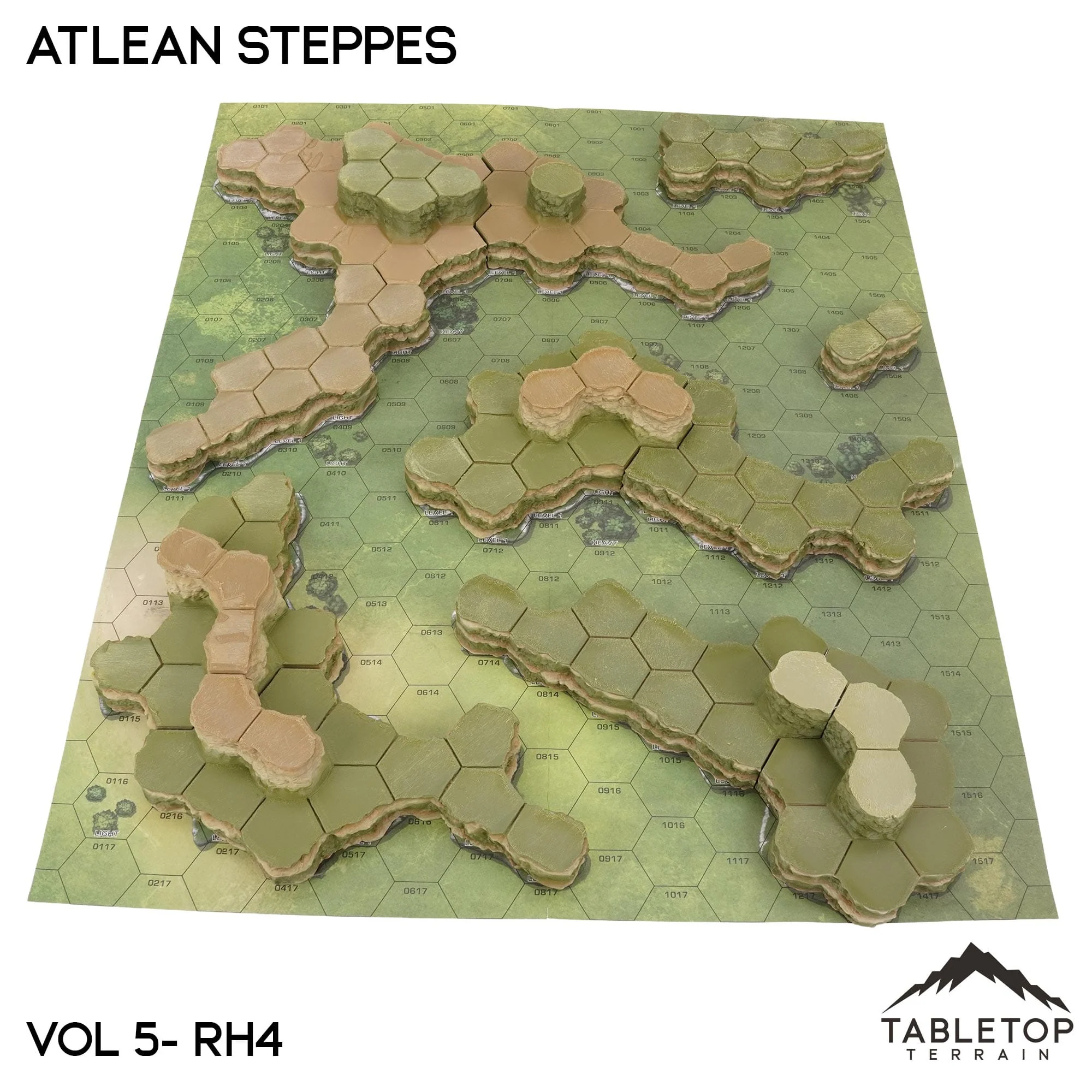 Rolling Hills #4 Compatible Map Hill Sets - Atlean Steppes - Image 2