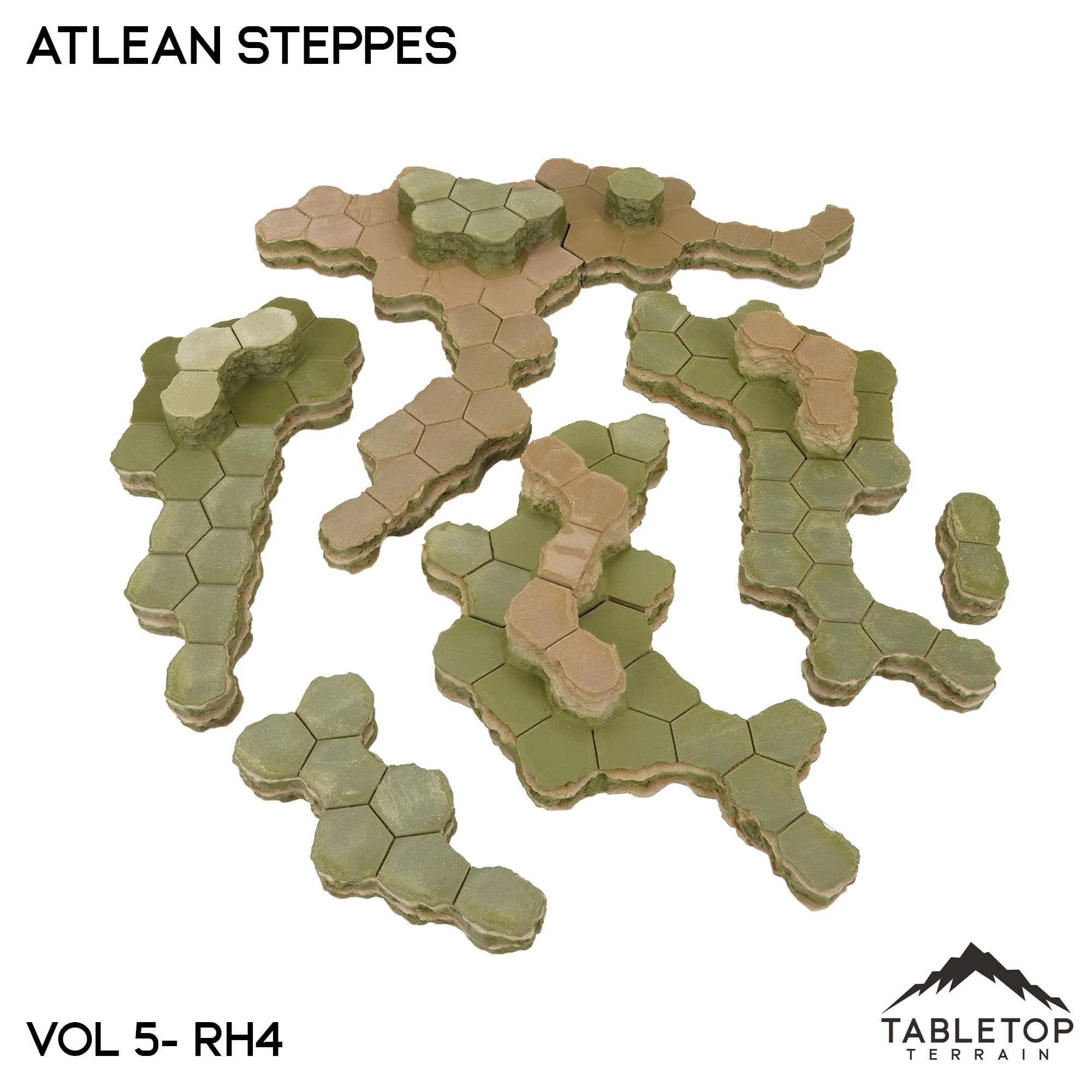 Rolling Hills #4 Compatible Map Hill Sets - Atlean Steppes - Image 4