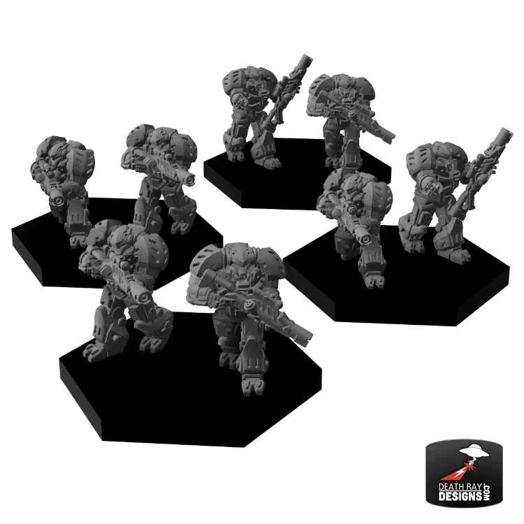 Rostam Battlearmor Platoon 4-Pack - Image 4