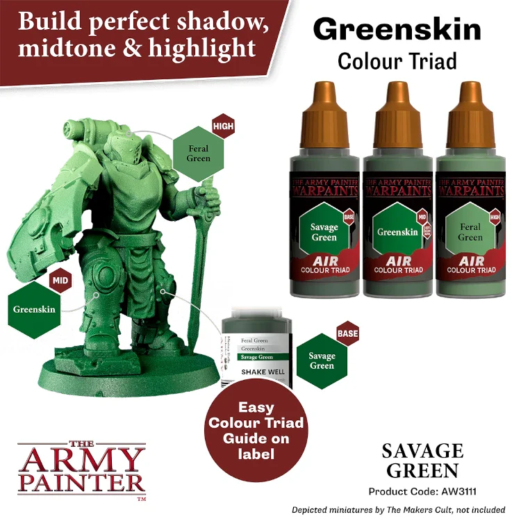 Savage Green Air Paint - Image 3