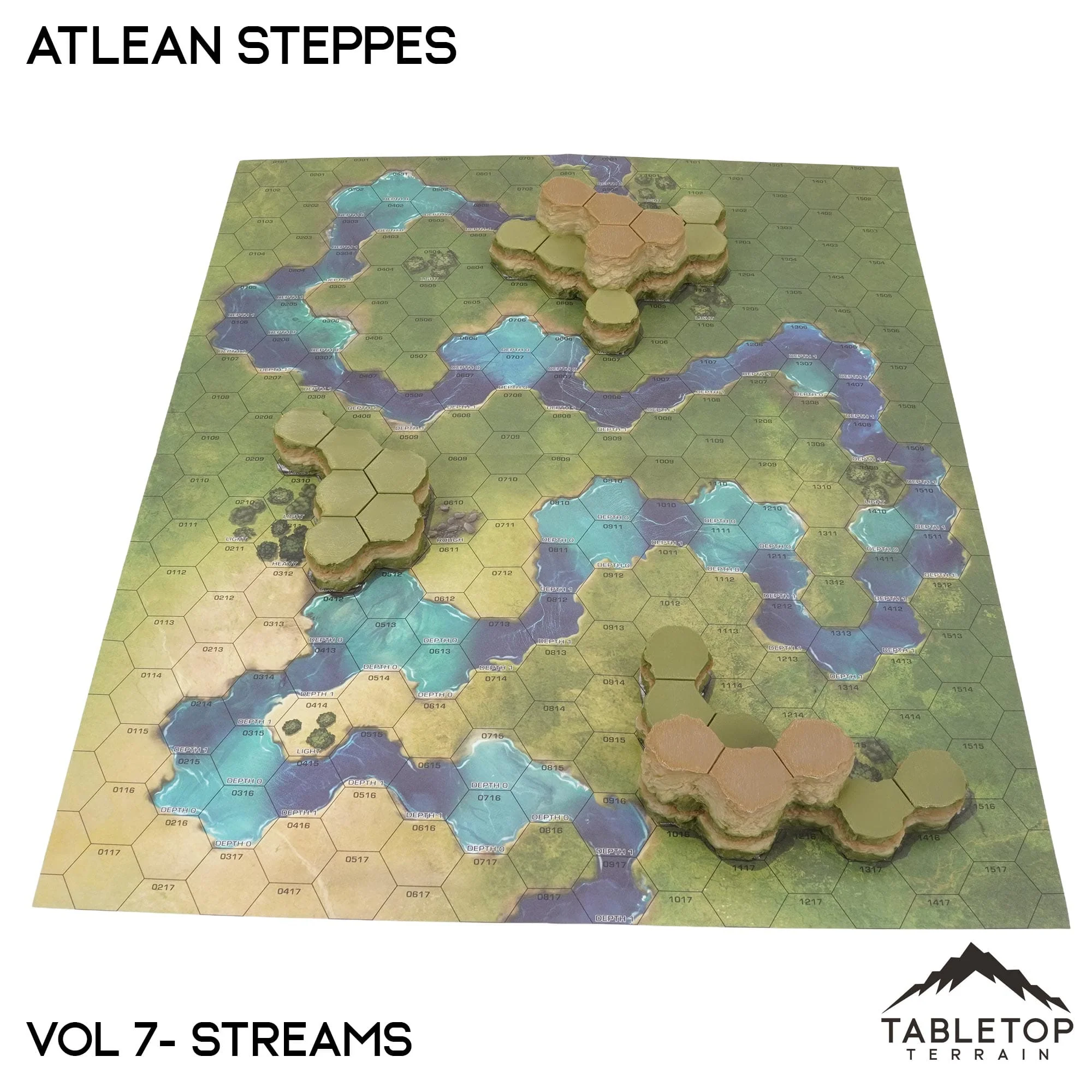 Streams Compatible Map Hill Sets - Atlean Steppes - Image 2