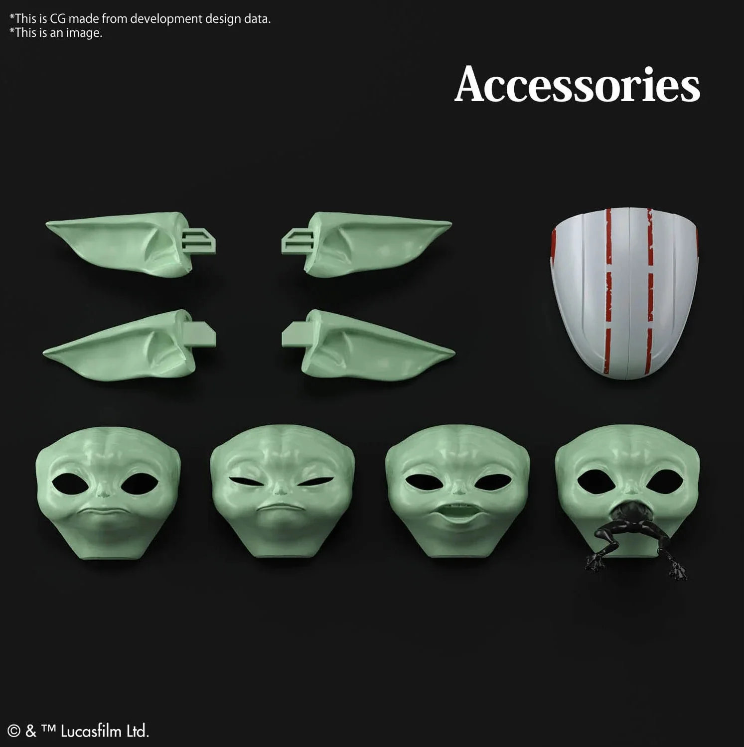The Mandalorian - Grogu 1/4 Model Kit - Image 5