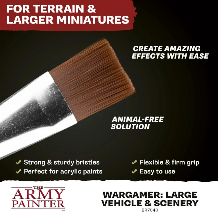 Wargamer: Large Vehicle & Scenery Brush - Image 3