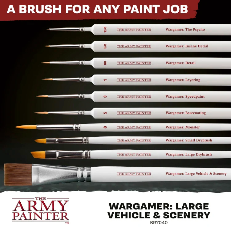 Wargamer: Large Vehicle & Scenery Brush - Image 4