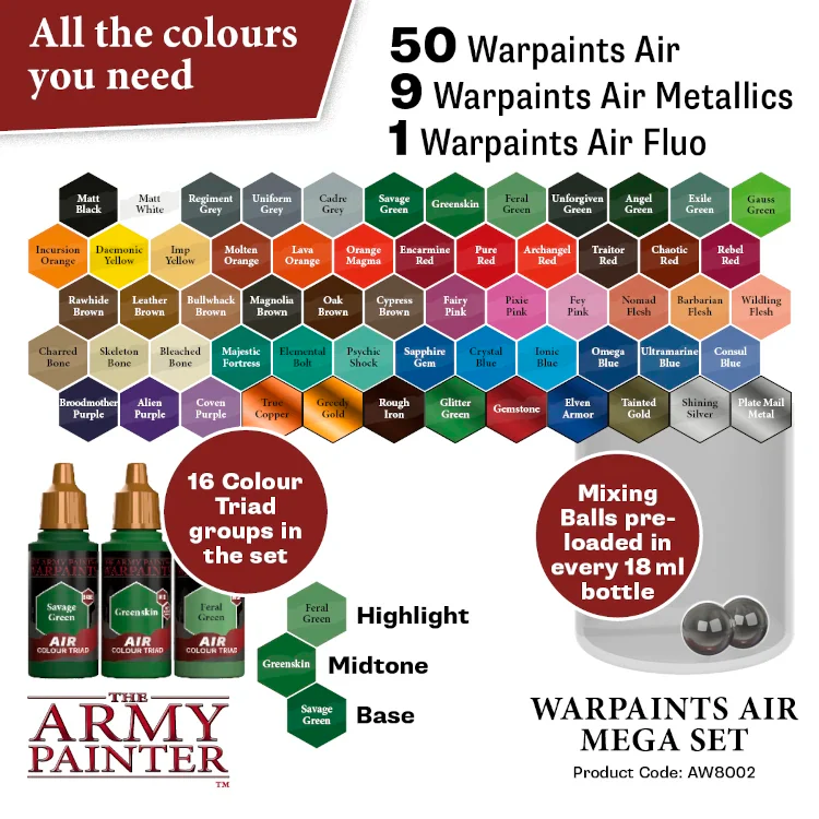 Warpaints: Air Mega Set - Image 2