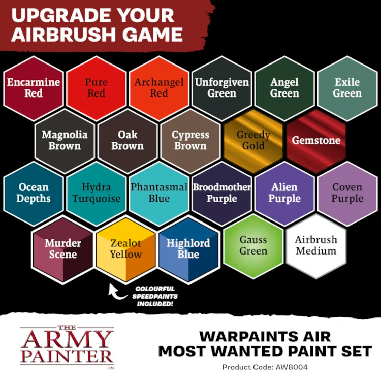 Warpaints: Air Most Wanted Paint Set - Image 3