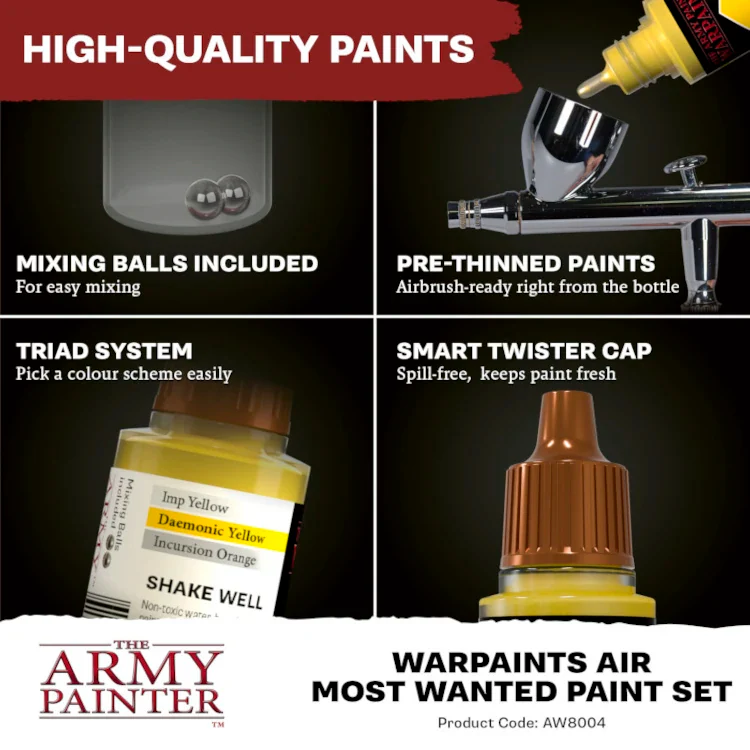 Warpaints: Air Most Wanted Paint Set - Image 6