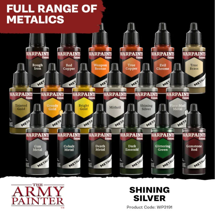 Warpaints Fanatic: Metallic - Shining Silver - Image 3