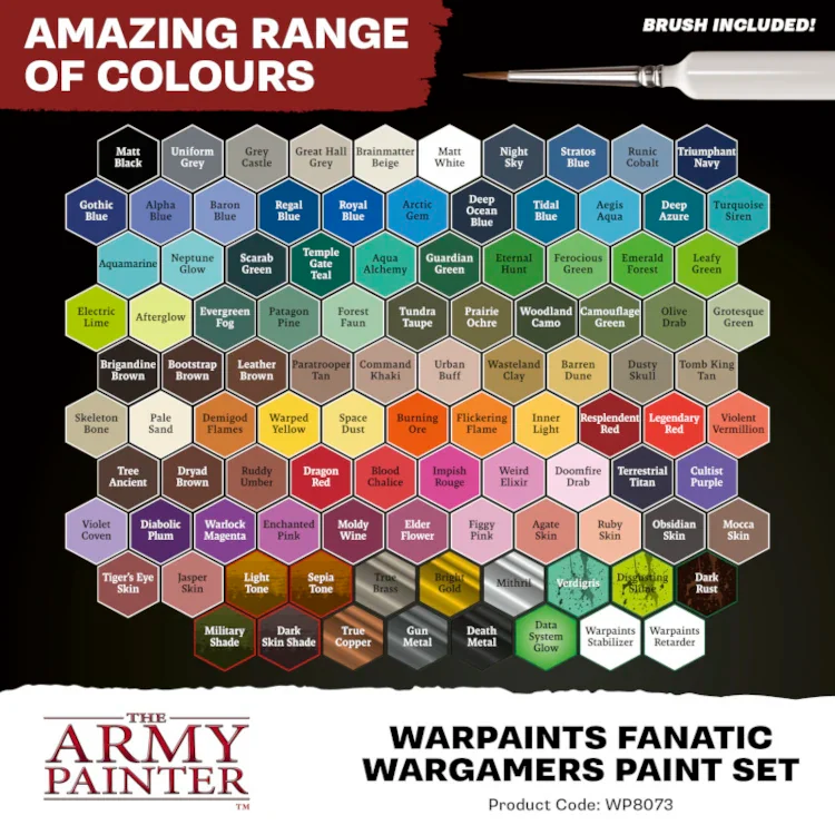Warpaints Fanatic: Wargamers Paint Set - Image 3